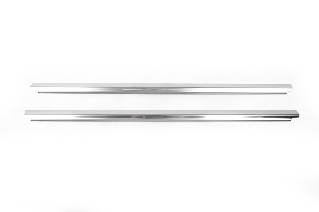 Moldings glass (2 pieces, stainless steel) for Mercedes Viano 2004-2014 - image 3