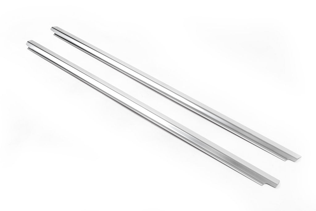 Moldings glass (2 pieces, stainless steel) for Mercedes Viano 2004-2014 - image 4