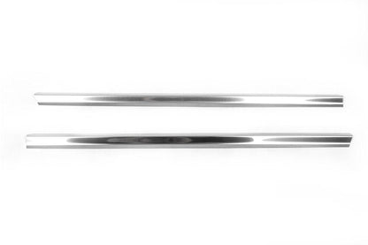 Glass edging (2 pcs, stainless steel) for Mercedes Vito W638 1996-2003 - Reelken Auto