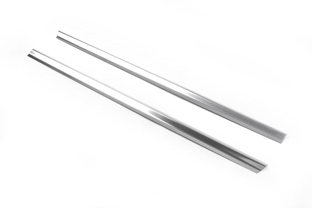 Glass edging (2 pcs, stainless steel) for Mercedes Vito W638 1996-2003 - Reelken Auto