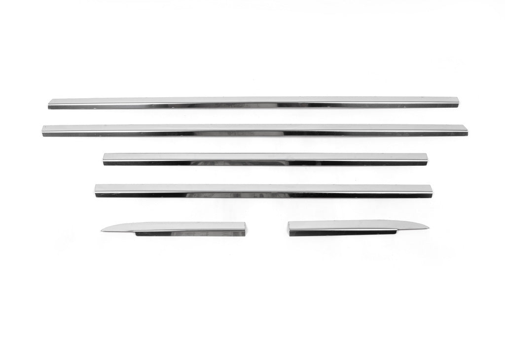 Exterior window trim stainless steel (4 pcs) for Mercedes ML W163 1997-2005 - image 3