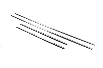 Outside border windows (4 pcs, stainless steel) for Peugeot 407 - image 3