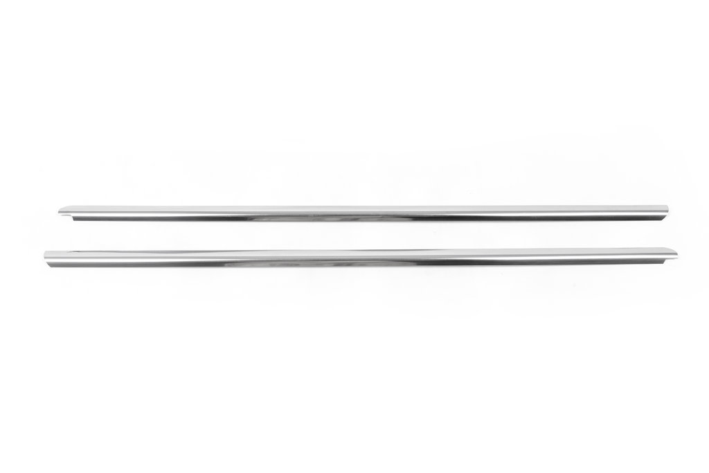 The edging of the glass (2 piece, stainless.) for Dacia Dokker 2013-2022 - image 2