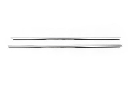 The edging of the glass (2 piece, stainless.) for Dacia Dokker 2013-2022 - image 2