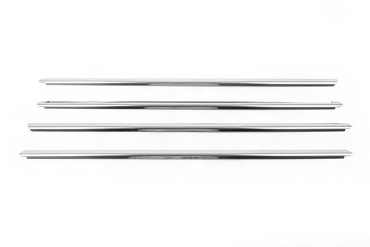 Vikon edging (4-piece, stainless steel.) for Renault Lodgy 2013-2022 - image 2