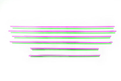 Edging glass (6 PCs, stainless.) for Range Rover Sport 2005-2013 - Reelken Auto