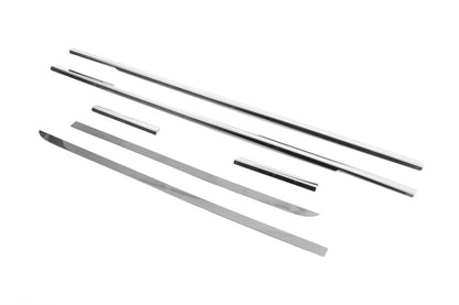 The lower moldings, glass (stainless) for Volkswagen Caddy 2004-2010 - image 4