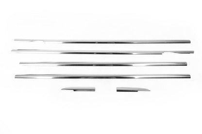 Window edging (6 pieces, stainless steel) for Volkswagen Tiguan 2007-2016 - Reelken Auto