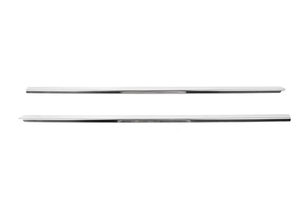 Front window trim (2 pcs, stainless steel) for Volkswagen T5 Multivan 2003-2010 - image 2