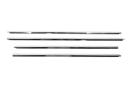 External edging of glasses (4 pcs., stainless steel) for Volkswagen Bora 1998-2004 - image 3