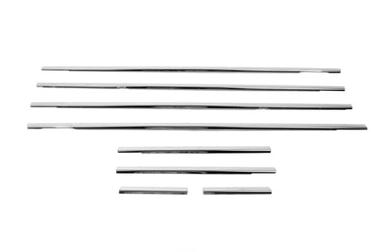 The outer edging of the glass (8 pieces, stainless steel) for Volkswagen Touran 2003-2010 - image 3