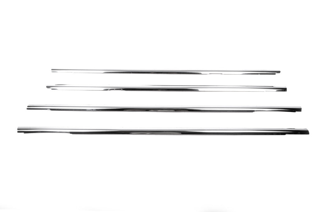 The outer edging of the glass (4 pieces, stainless steel) for Volkswagen Jetta 2006-2011 - image 3