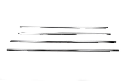 The outer edging of the glass (4 pieces, stainless steel) for Volkswagen Jetta 2006-2011 - image 3
