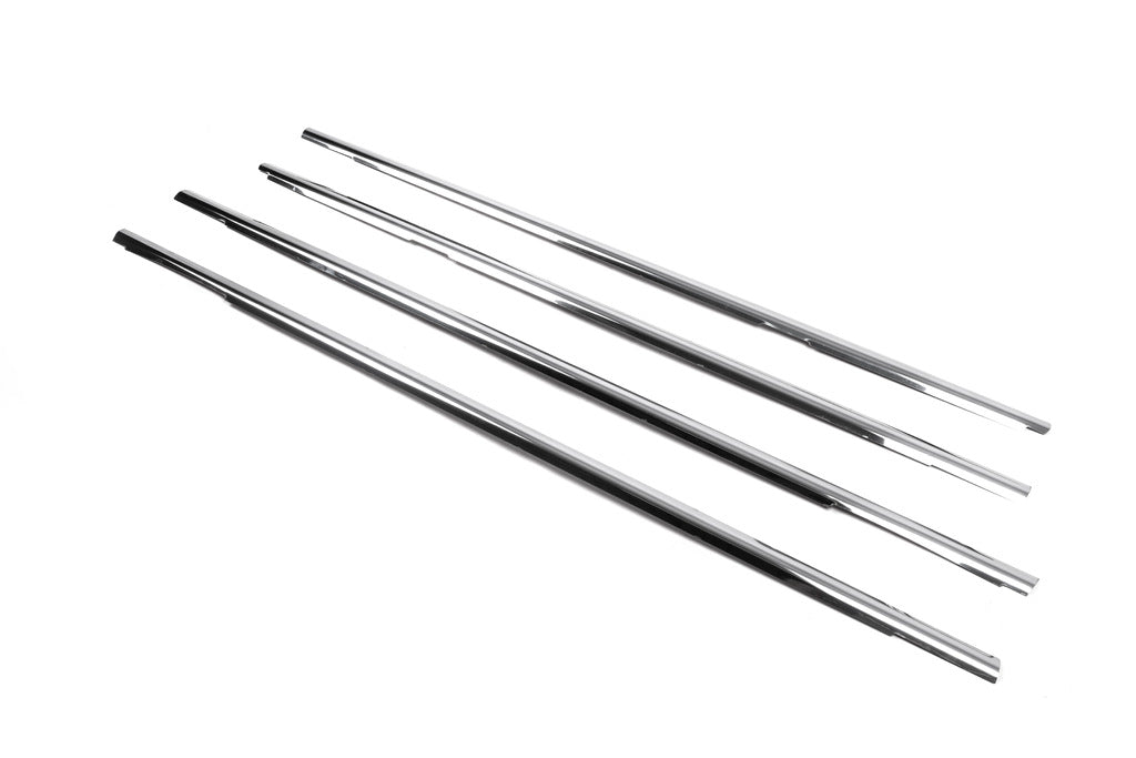 The outer edging of the glass (4 pieces, stainless steel) for Volkswagen Jetta 2006-2011 - image 4