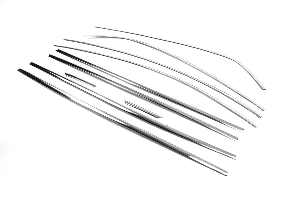 Full Window Trim (Sedan, 12 pcs, Stainless Steel) for Renault Megane IV 2016-2025 - image 5