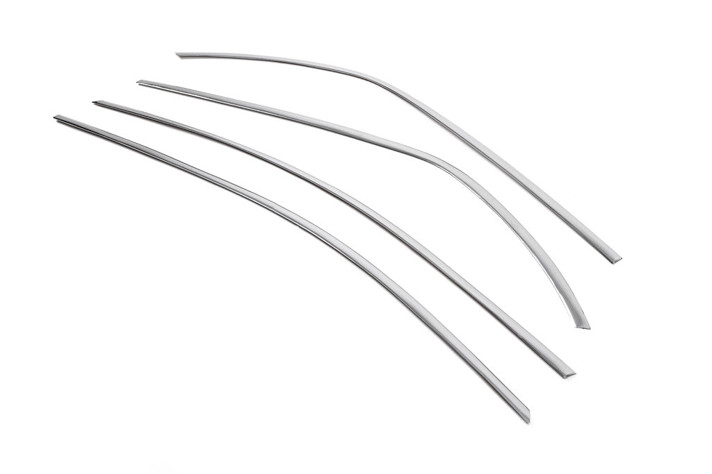 Upper window trim stainless steel (4 pcs) for Toyota Corolla 2007-2013 - image 4