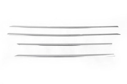 Edging (4-piece, stainless steel) for Skoda Octavia II A5 2010-2013 - Reelken Auto