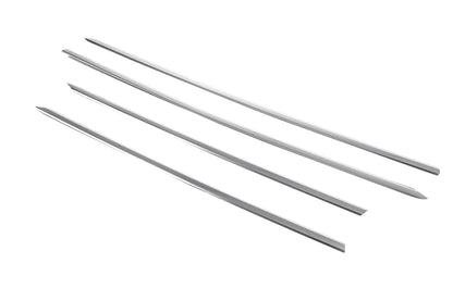 Window Trim Stainless Steel (4 pcs) for Skoda Octavia II A5 2010-2013 - image 2