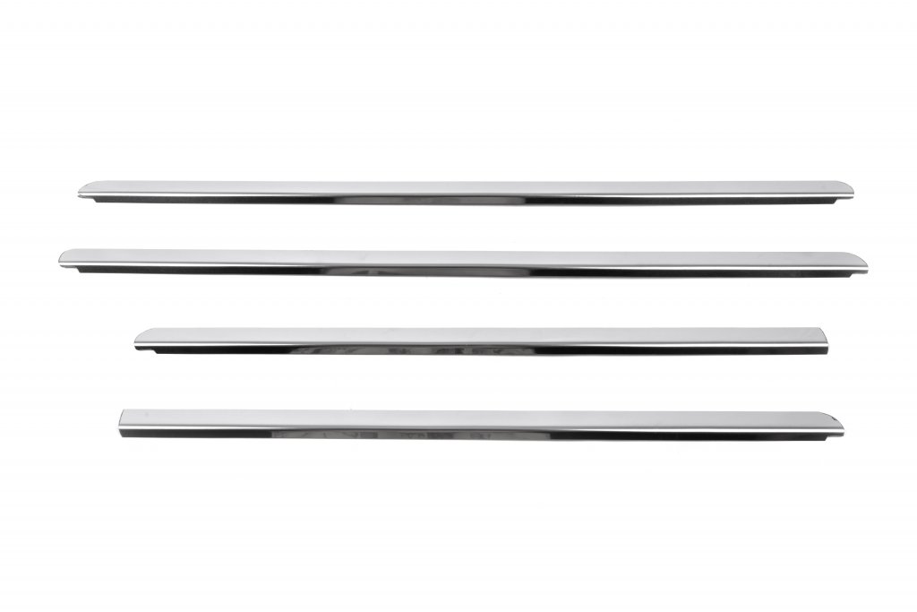 The outer edging of the glass (4 pieces, stainless.) for Dacia Sandero 2007-2013 - image 4
