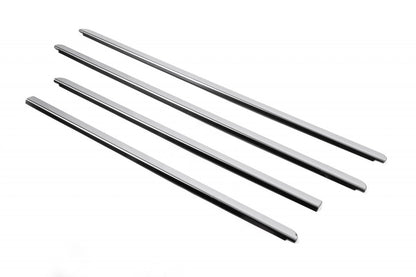 The outer edging of the glass (4 pieces, stainless.) for Dacia Sandero 2007-2013 - image 5