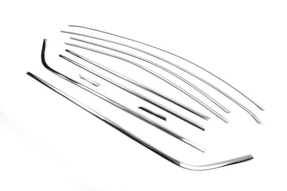 Full frames are glasses (10 PCs, stainless steel) for Skoda Octavia III A7 2013-2019 - Reelken Auto