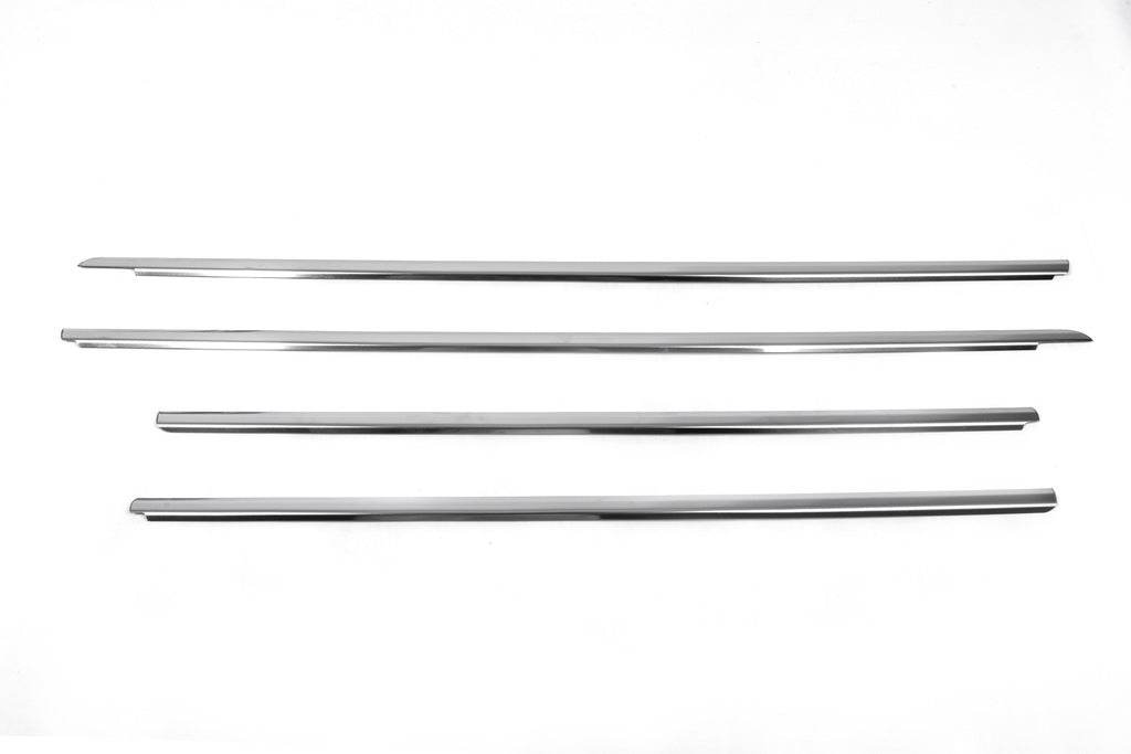 Outlining windows (4 pcs, stainless steel) for Skoda Octavia I Tour A4 1996-2010 - Reelken Auto