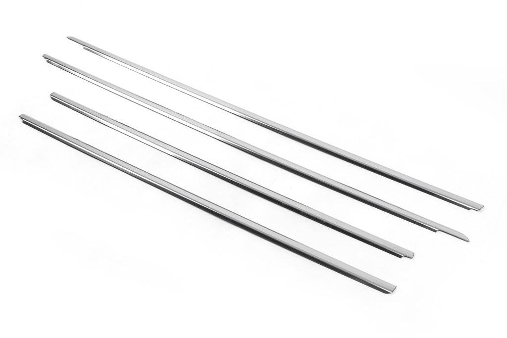Outlining windows (4 pcs, stainless steel) for Skoda Octavia I Tour A4 1996-2010 - Reelken Auto