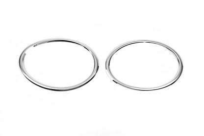 Overlays on the front lights (2 PCs, stainless steel) for Nissan Juke 2010-2019 - image 5