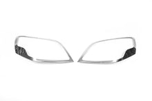 Front lamp trims (2 pieces, stainless steel) for Peugeot Bipper - image 2