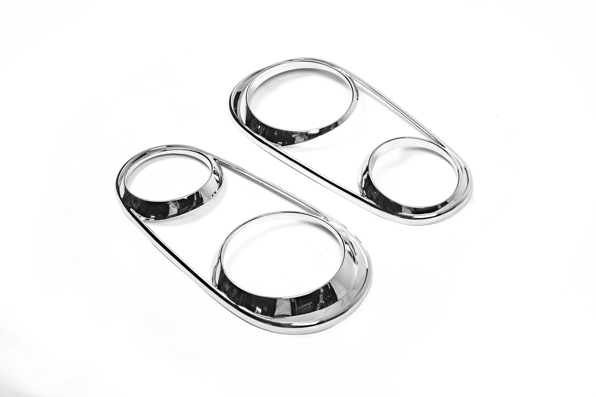 Headlight Covers Glasses V2 (2 pcs, plastic) for Volkswagen Golf 4 1997-2006 - image 2