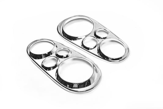 Headlight Trim Surround V1 (2 pcs, plastic) for Volkswagen Golf 4 1997-2006 - image 2