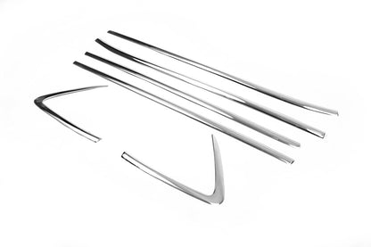 Lower edging of windows (6 pcs., stainless steel) for Hyundai Tucson TL 2016-2021 - image 3