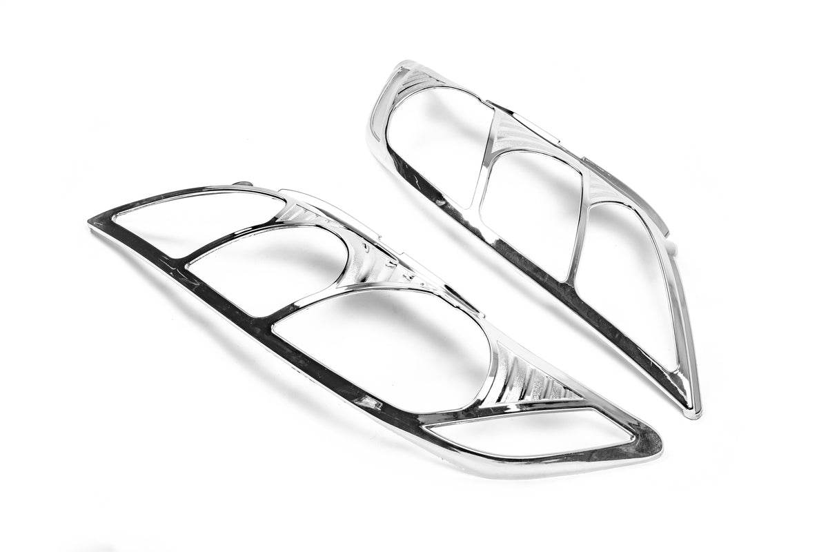 Covers for lights (2 pieces, layer) for Toyota Camry 2006-2011 - Reelken Auto