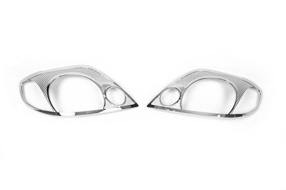 Covers for headlights V1 (2002-2004, 2 pcs, layer) for Toyota Corolla 2002-2007 - Reelken Auto