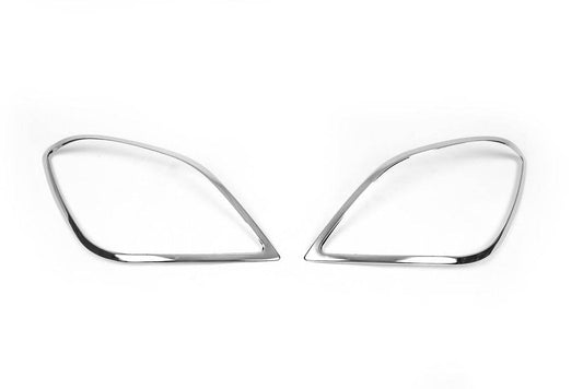 Covers for lights (2 pcs, stainless steel.) for Mercedes Sprinter W906 2006-2018 - Reelken Auto