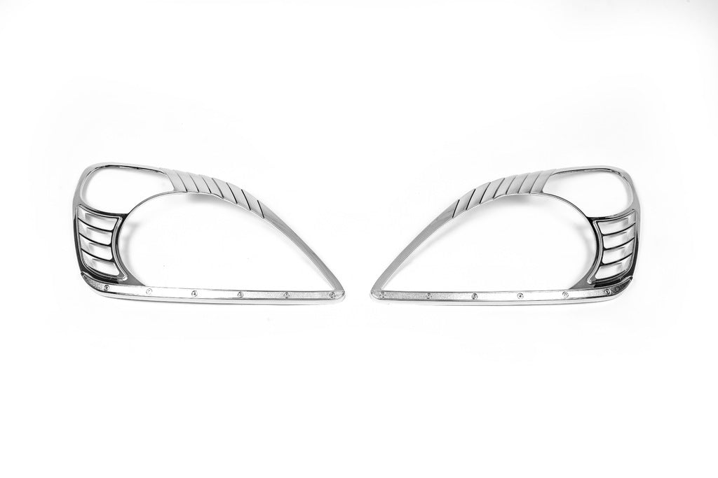 Headlight Covers Chrome (2 pcs, Plastic) for Honda CRV 2001-2006 - image 2
