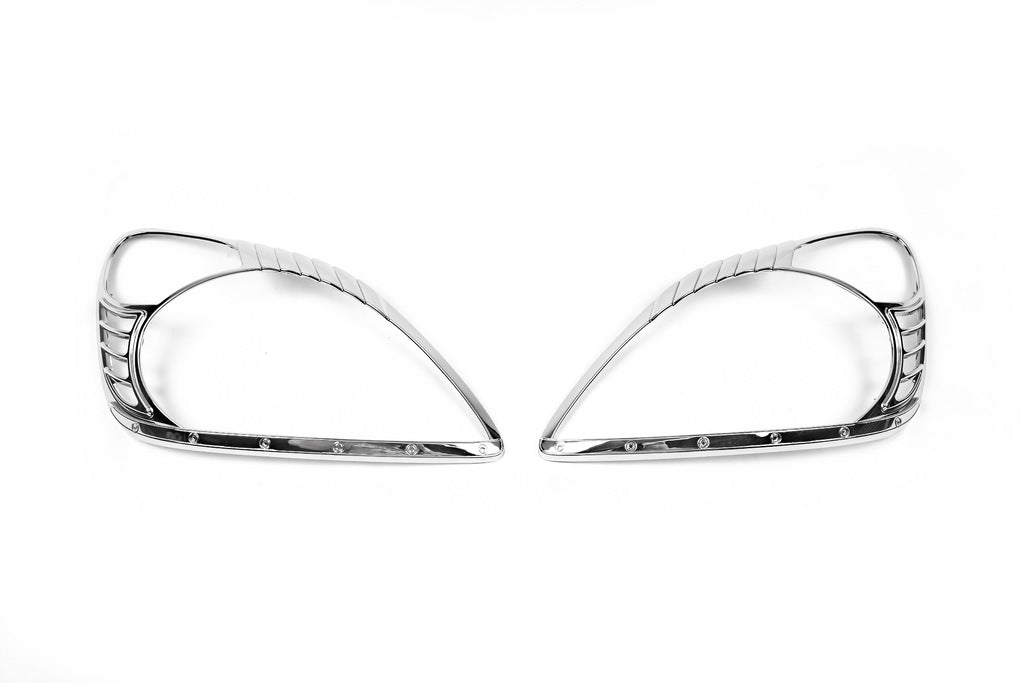 Front lamp trims (2 pieces, plastic) for Honda CRV 2001-2006 - image 5