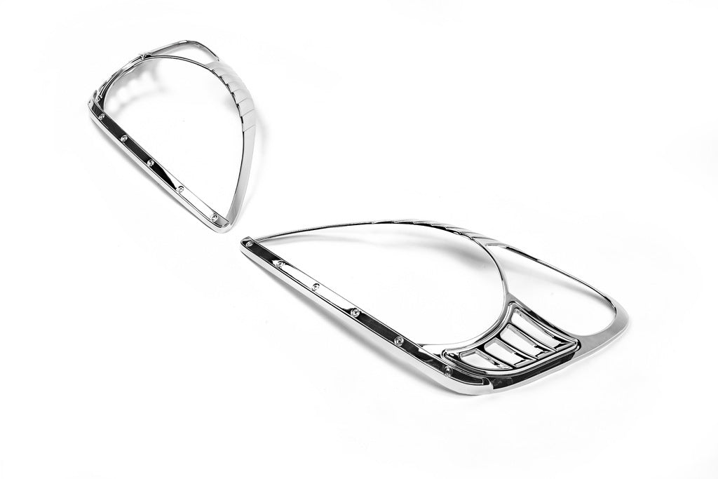 Front lamp trims (2 pieces, plastic) for Honda CRV 2001-2006 - image 6