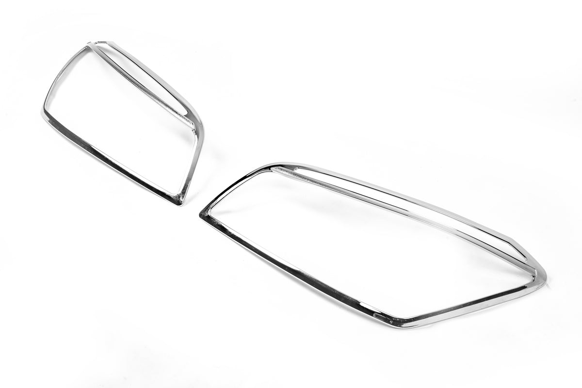 Headlight Covers 2009-2010 (2 pcs, plastic) for Toyota Rav 4 2006-2013 - image 2