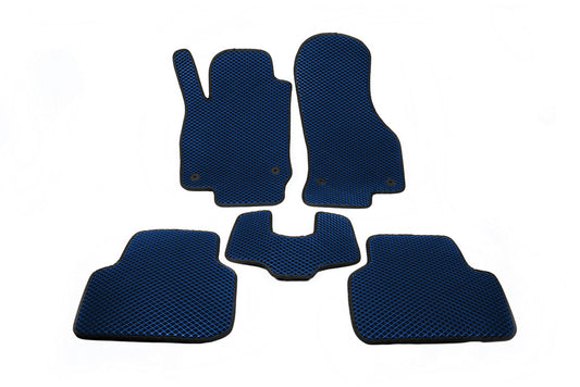 EVA Floor Mats (Blue) for Skoda Octavia IV A8 2020- - image 1