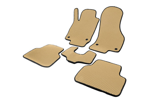 EVA Floor Mats (Beige) for Skoda Octavia IV A8 2020- - image 2
