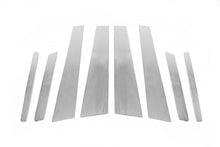 Door pillar moldings (stainless) for BMW X6 E-71 2008-2014 - Reelken Auto