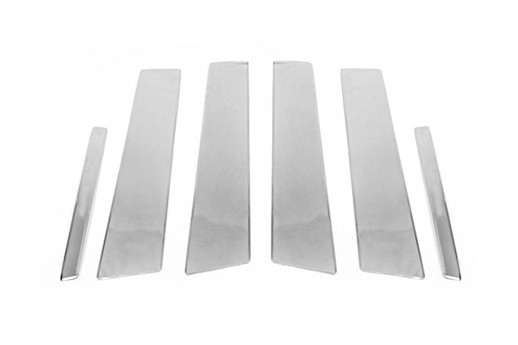 Stainless Steel Pillar Covers (6 pcs) for Chevrolet Cruze 2009-2015 - image 2