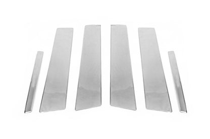 Stainless Steel Pillar Covers (6 pcs) for Chevrolet Cruze 2009-2015 - image 2