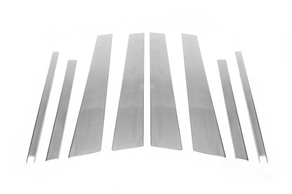Stainless Steel Door Pillar Covers for BMW X3 F25 2011-2018 - image 3