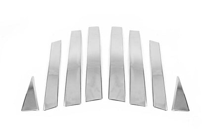 Door jamb molding (8 pcs., stainless steel) for Honda CRV 2007-2011 - Reelken Auto
