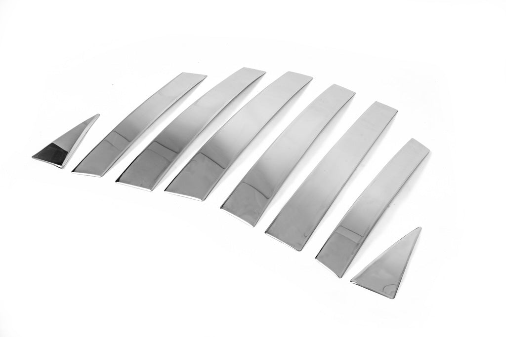 Stainless Steel Door Pillar Trim (8 pcs) for Honda CRV 2007-2011 - image 10