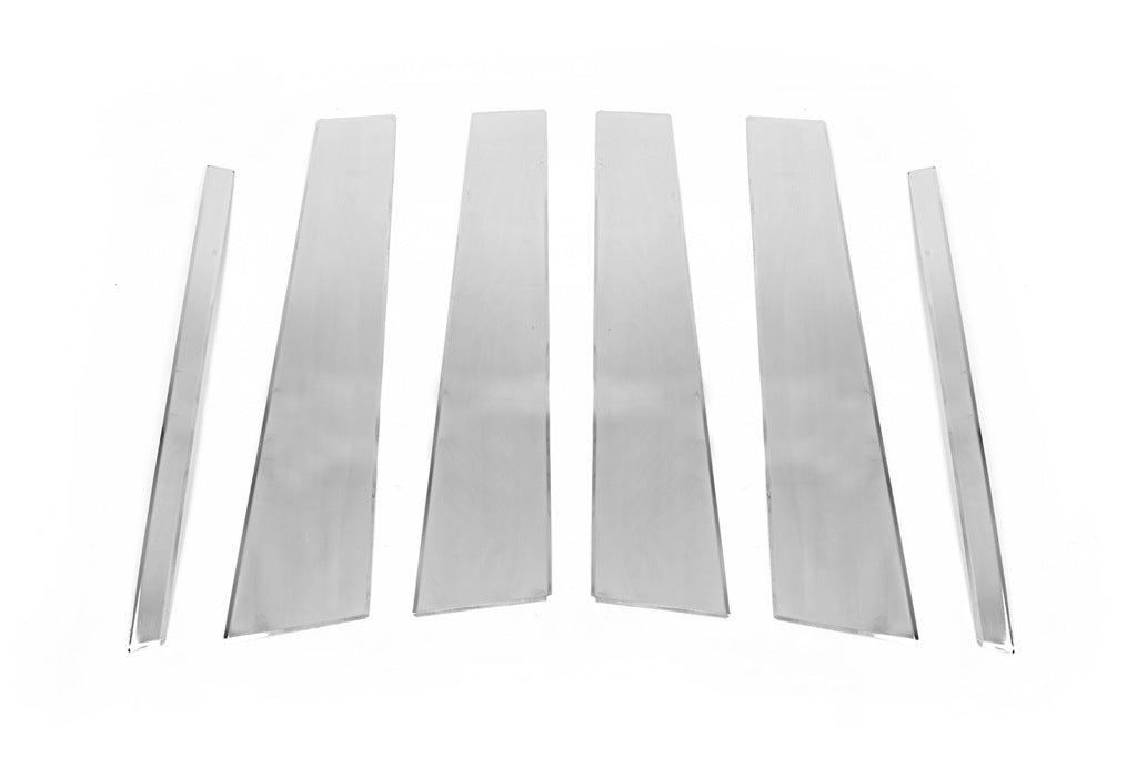 Stainless Steel Door Pillar Trim (6 pcs) for Mercedes GLE/ML сlass W166 2011-2018 - image 3