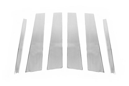 Stainless Steel Door Pillar Trim (6 pcs) for Mercedes GLE/ML сlass W166 2011-2018 - image 3