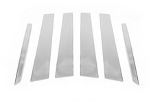 Stainless Steel Door Pillar Trim (6 pcs) for Mercedes ML W164 2005-2011 - image 2